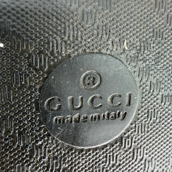 Gucci GG Supreme Tiger Black Slides Sandals Mens Size 7 - Picture 5 of 6